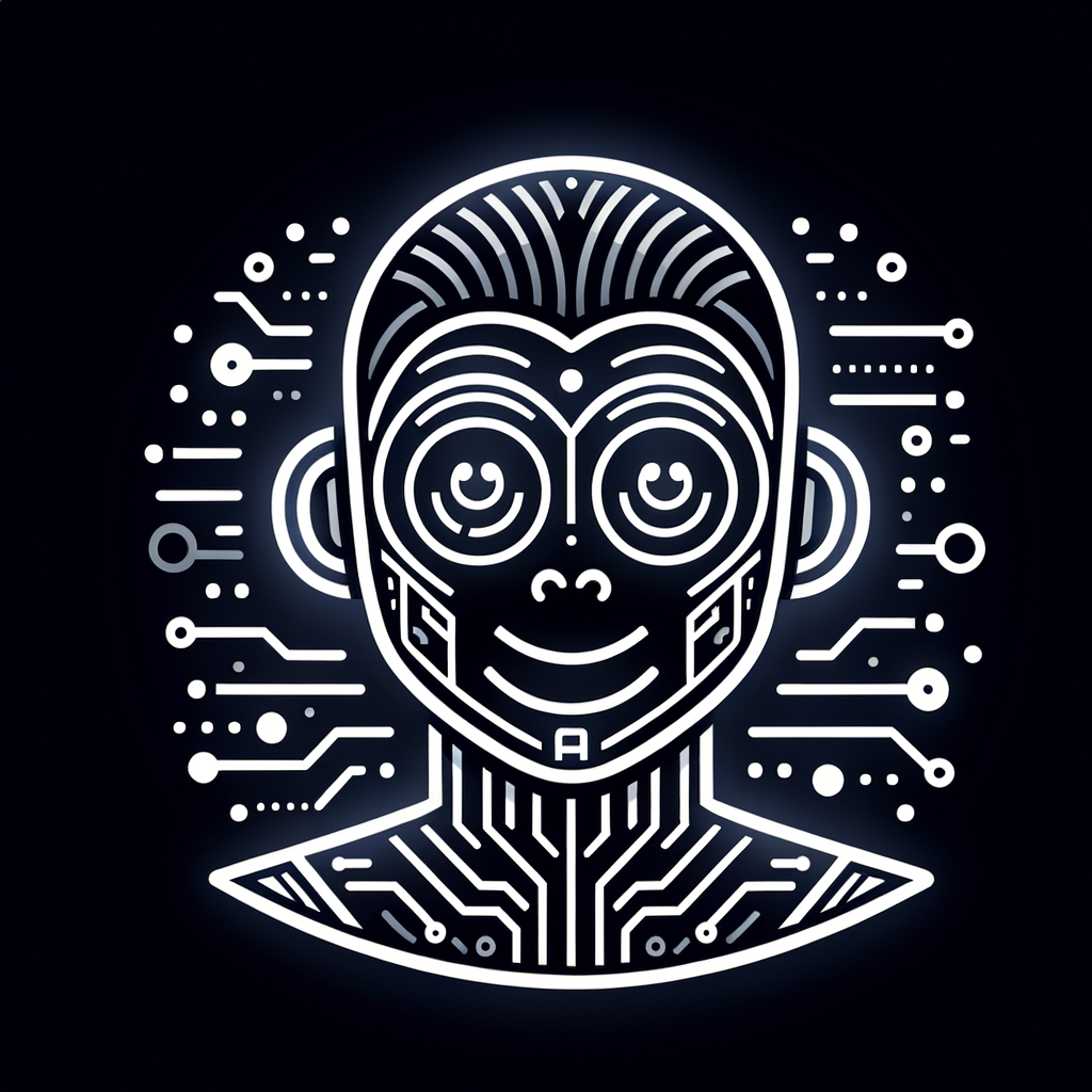 An avatar for my AI bot called ApeLinks.ai Assistant